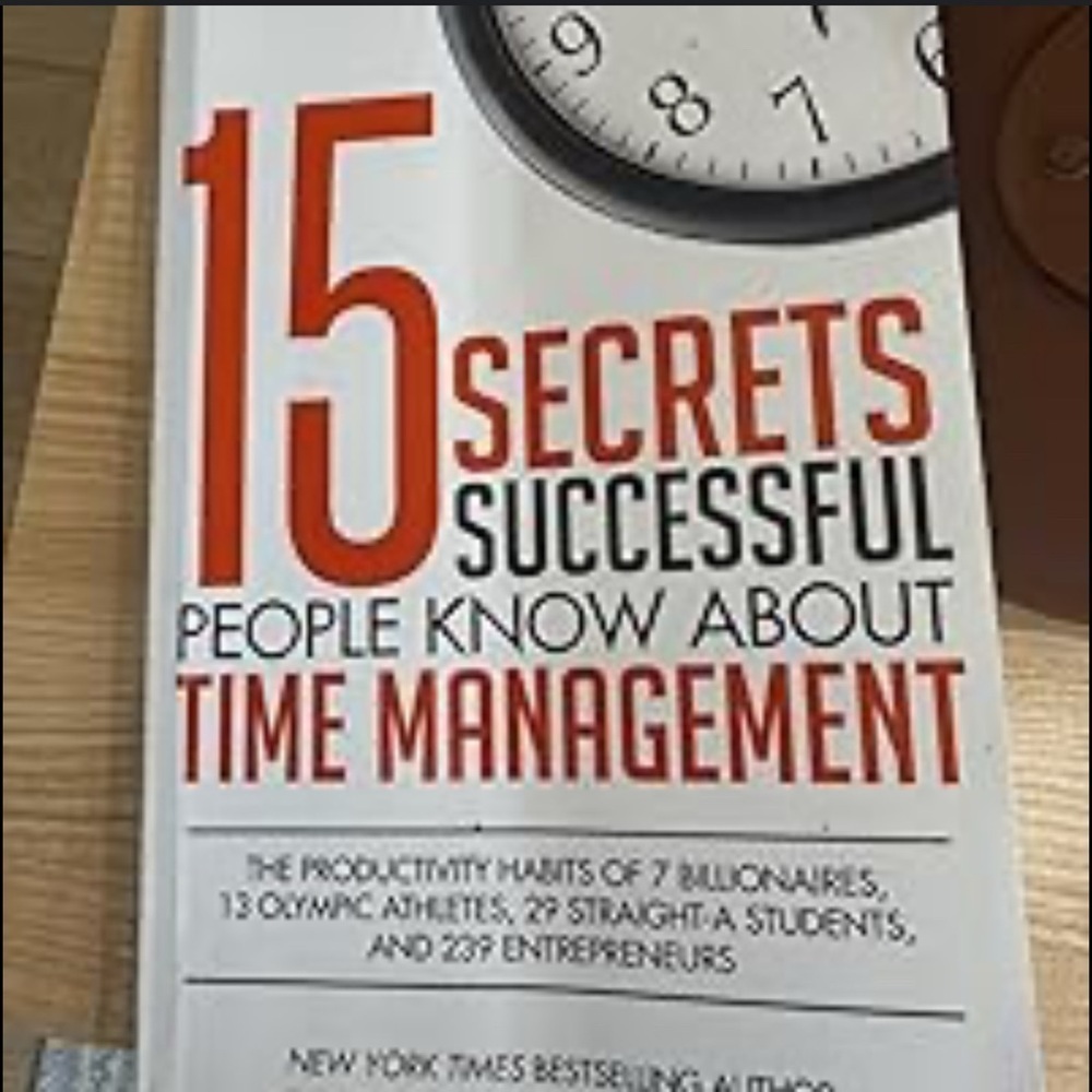 Time Management Secrets Book